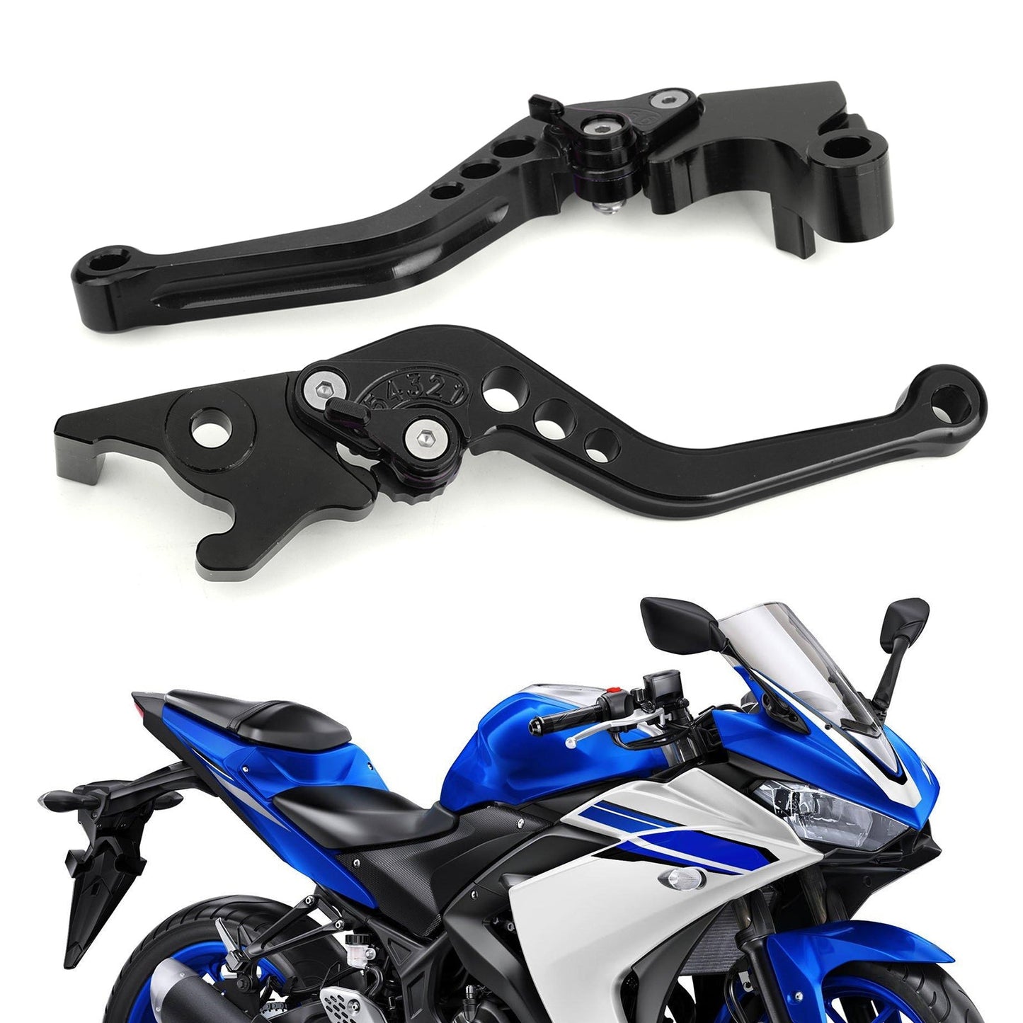 Brake Clutch Levers For YAMAHA YZF R3 R25 MT 25 2015-2017