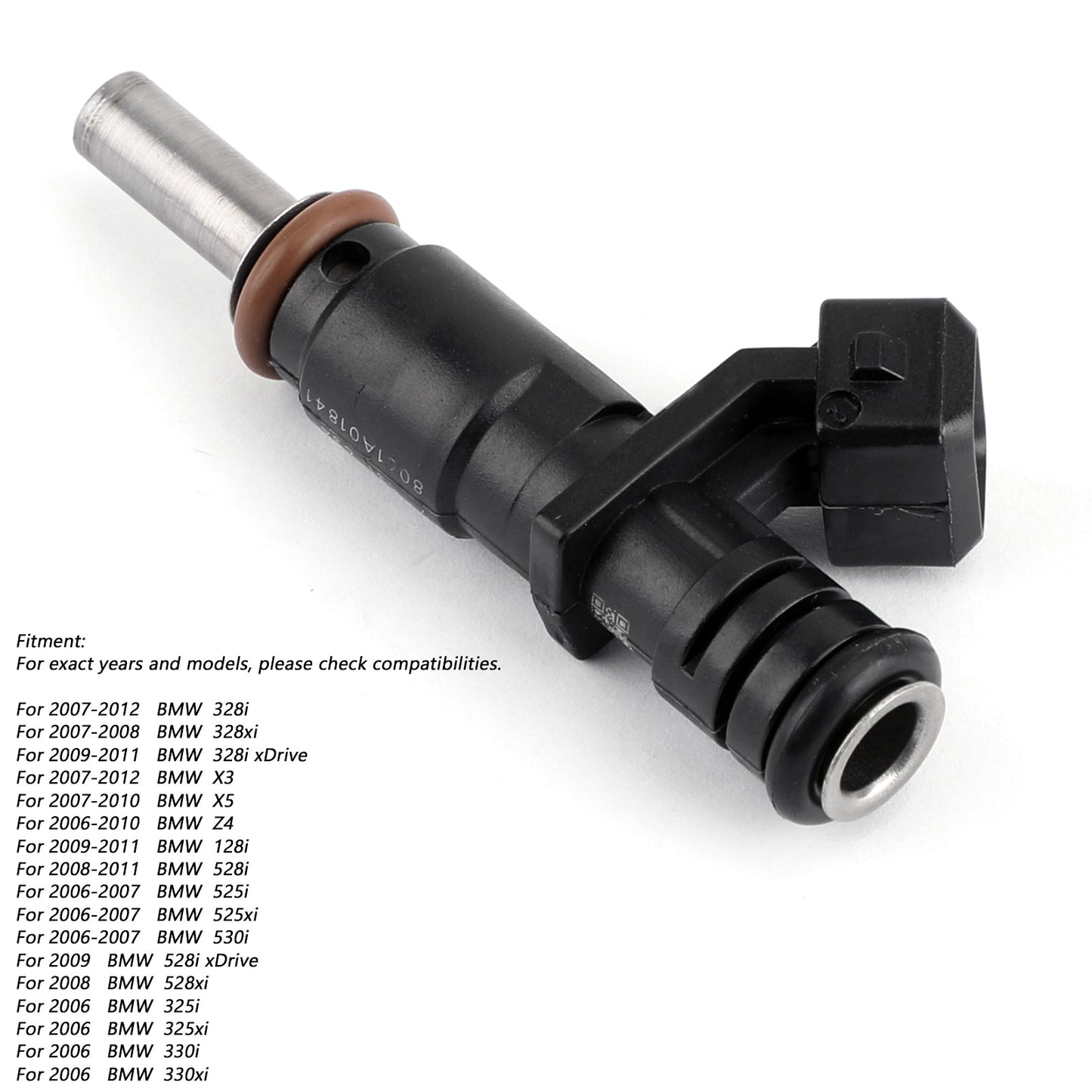 1x Fuel Injectors For 06-12 BMW 128i 328i X3 X5 Z4 525i 2.0/2.5/3.0L 13537531634