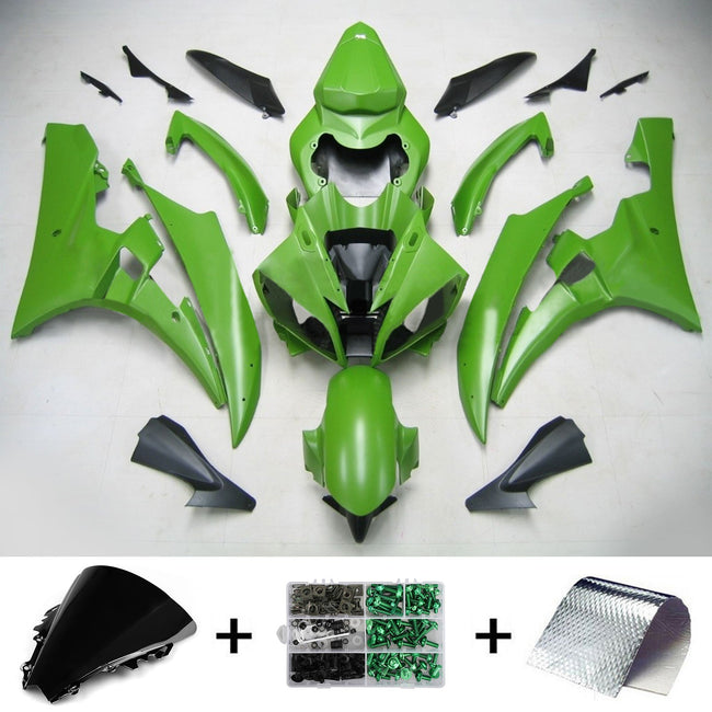 2006-2007 Yamaha YZF 600 R6 Amotopart Injection Fairing Kit Bodywork Plastic ABS #146