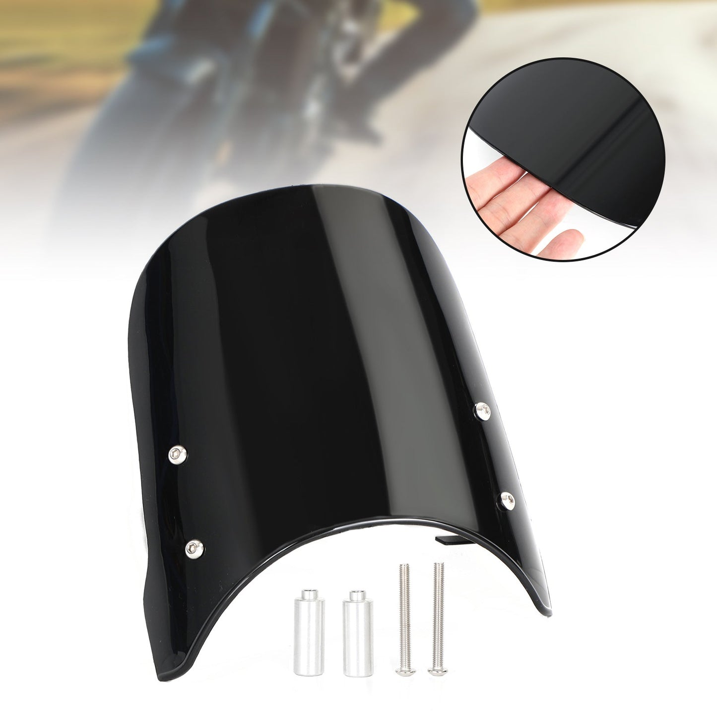 ABS Windshield WindScreen fit for HONDA CB125R CB250R CB300R 2018-2022