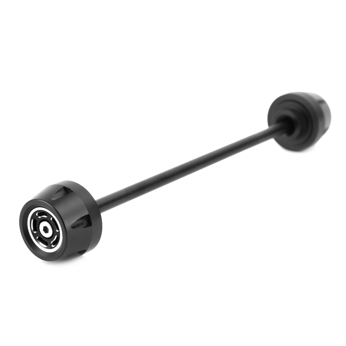 FRONT + REAR Axle Fork Wheel Slider Black Fit for Ducati Scrambler 400 800 1100