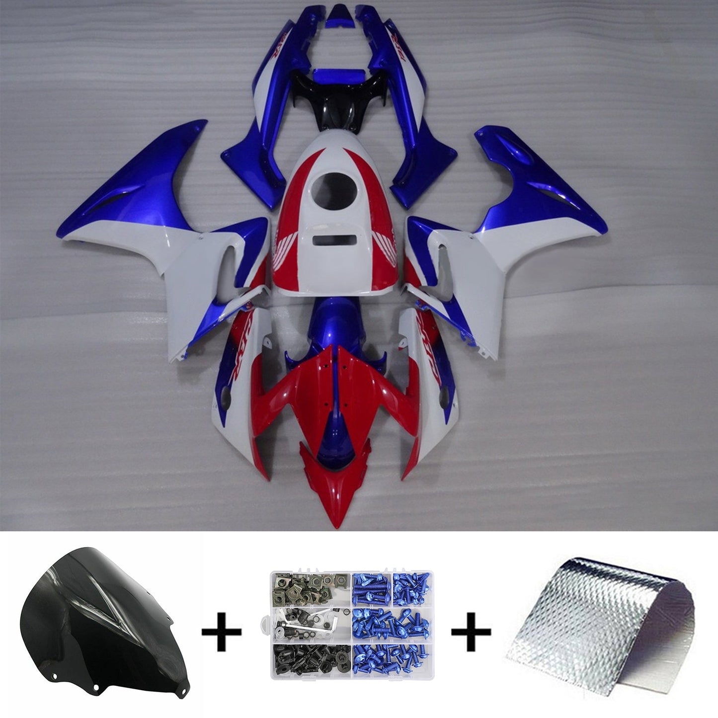 2002-2006 Honda CBR125R Amotopart Injection Fairing Kit Bodywork Plastic ABS #103