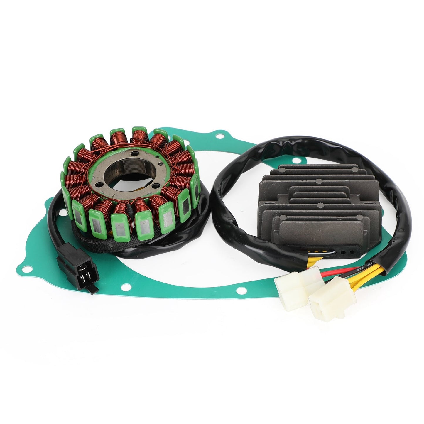 Magneto Stator+Voltage Rectifier+Gasket For Suzuki GS500 GS 500 2001-2002