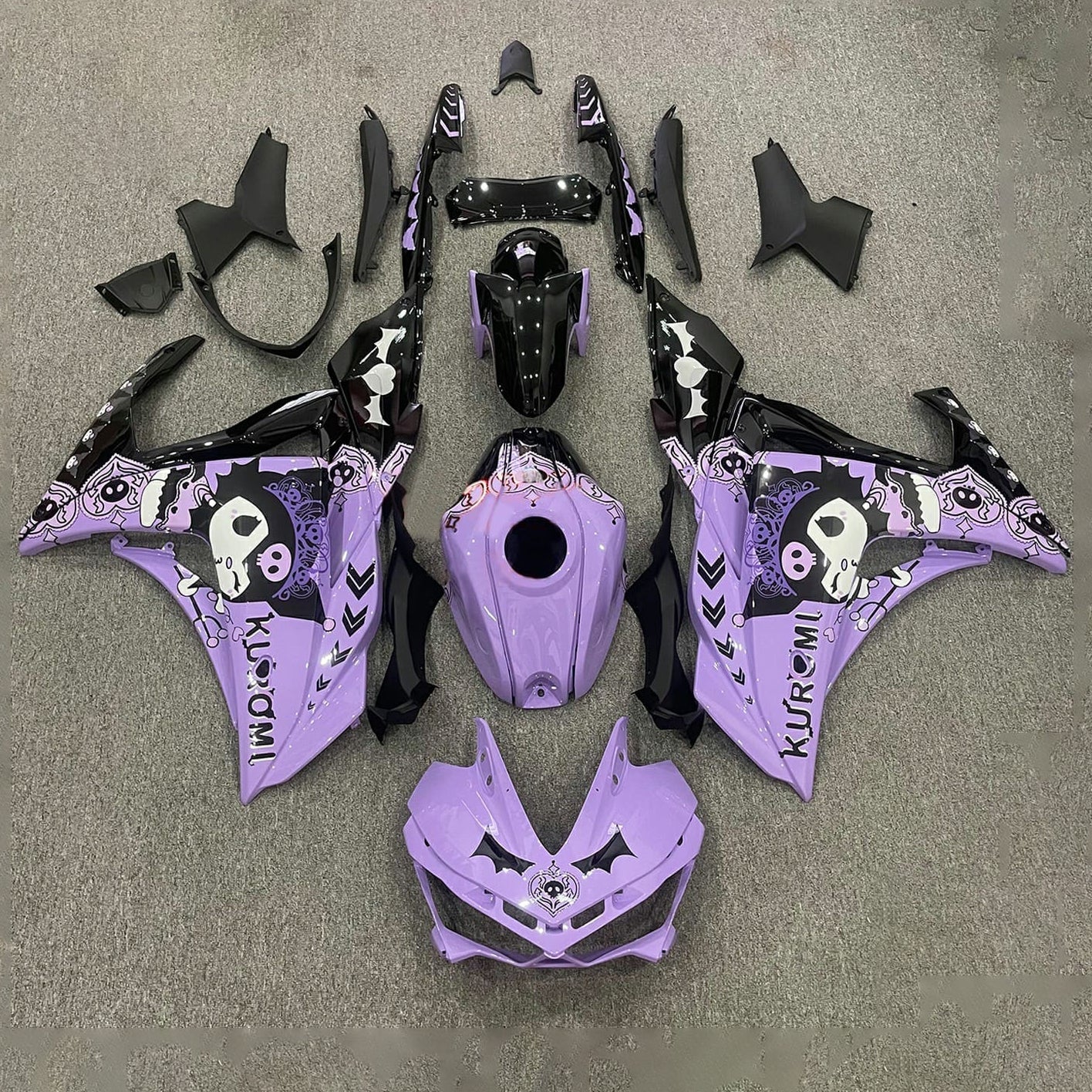 2014-2018 Yamaha YZF-R3 2015-2017 R25 Injection Fairing Kit Bodywork ABS#167