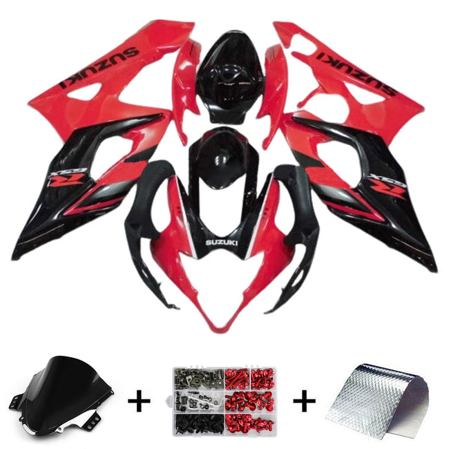 2005-2006 Suzuki GSXR1000 K5 Fairing Kit Bodywork Plastic ABS