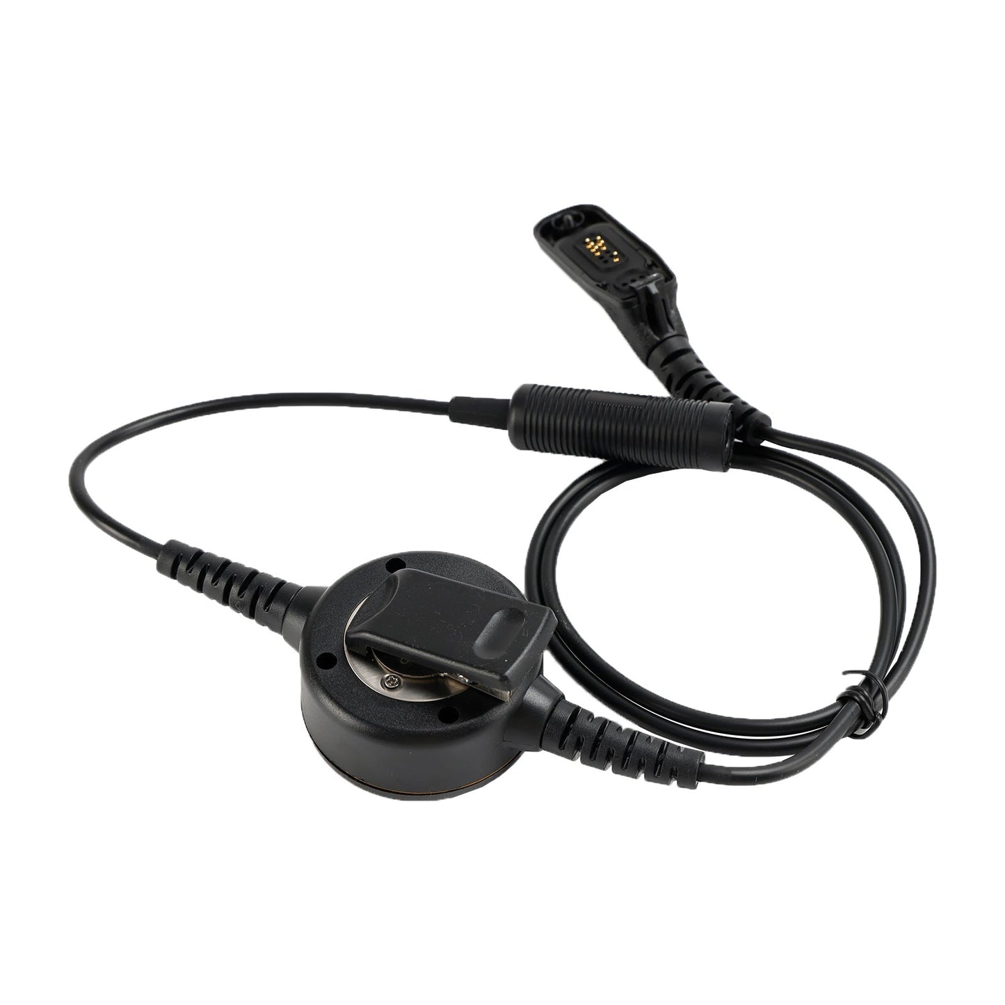 For DP3400 DGP4150 APX4000 6-Pin U94 PTT Throat Tube 7.1mm Plug Tactical Headset