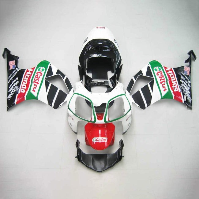 2000-2006 Honda VTR1000 RC51 Amotopart Injection Fairing Kit Bodywork Plastic ABS #102