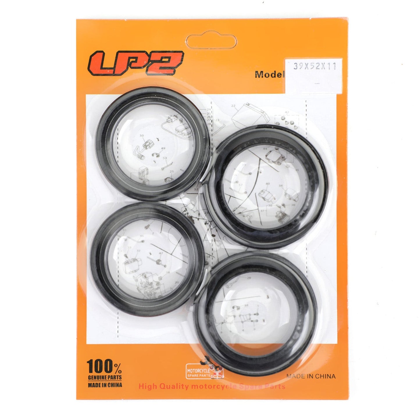 Fork Seal Dust Kit for Kawasaki W400 W650 W800 EJ BJ250 ZR250 Balius 1991-2017