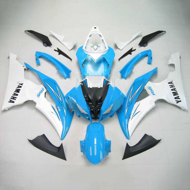 2008-2016 Yamaha YZF 600 R6 Amotopart Injection Fairing Kit Bodywork Plastic ABS #136