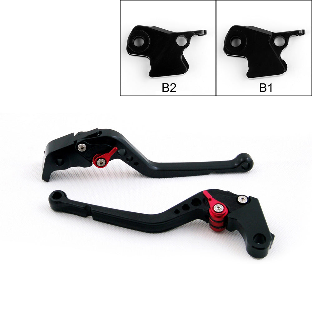 Long Brake Clutch Levers For BMW K1600 K 1200 1300 S/R/GT R1200R/S/GS Black