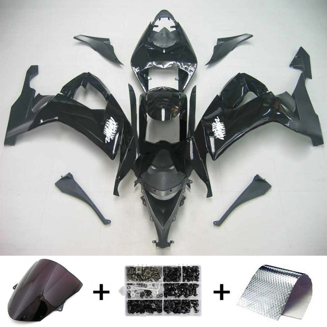 2008-2010 Kawasaki ZX10R Amotopart Injection Fairing Kit Bodywork Plastic ABS #109