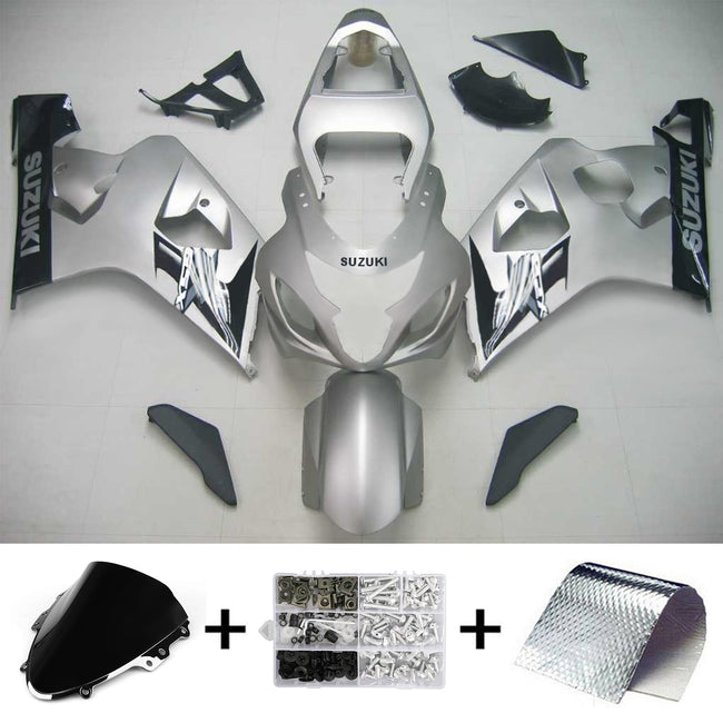 2004-2005 Suzuki GSXR 600/750 K4 Amotopart Injection Fairing Kit Bodywork Plastic ABS #127