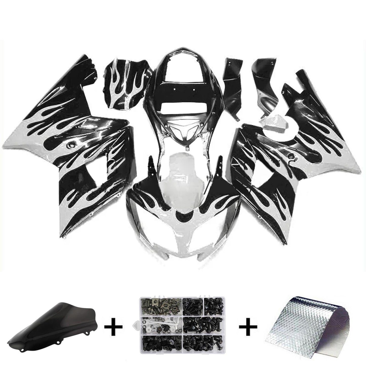 2002-2005 Triumph Daytona 600 650 Fairing Kit Bodywork Plastic ABS