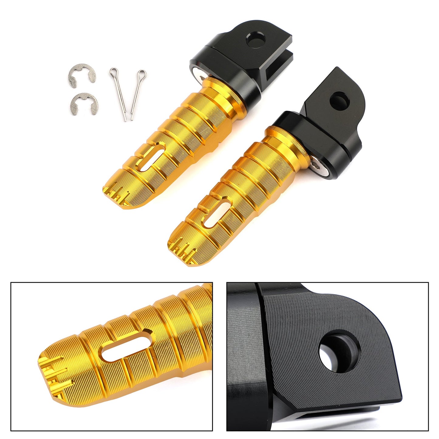 Front Footrests Foot Peg for HONDA CB125R CBR250RR CBR1000RR CB600F CB1100/RS/SX