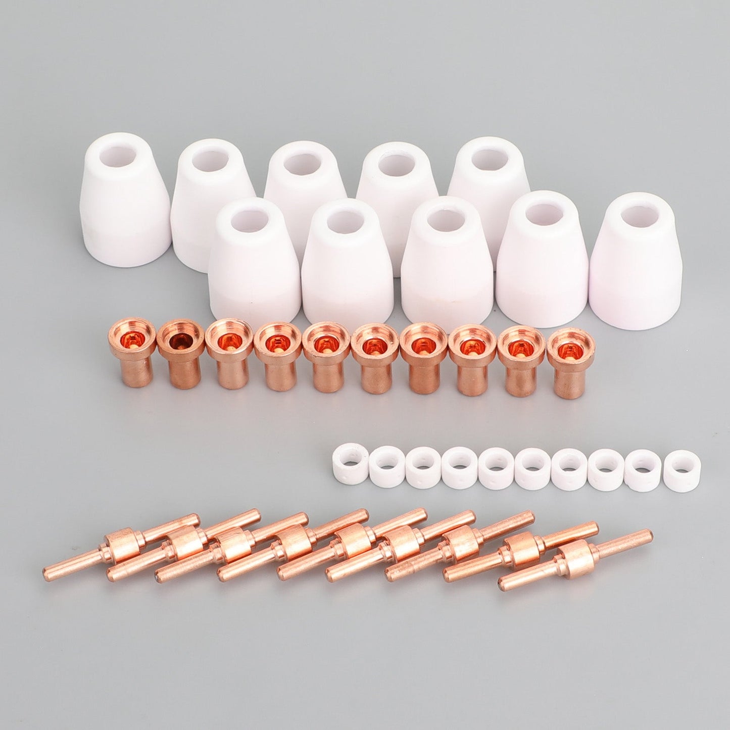 40Pcs Air Plasma Cutter Consumables Extend Fit For PT-31 LG-40 Torch CUT-40 50