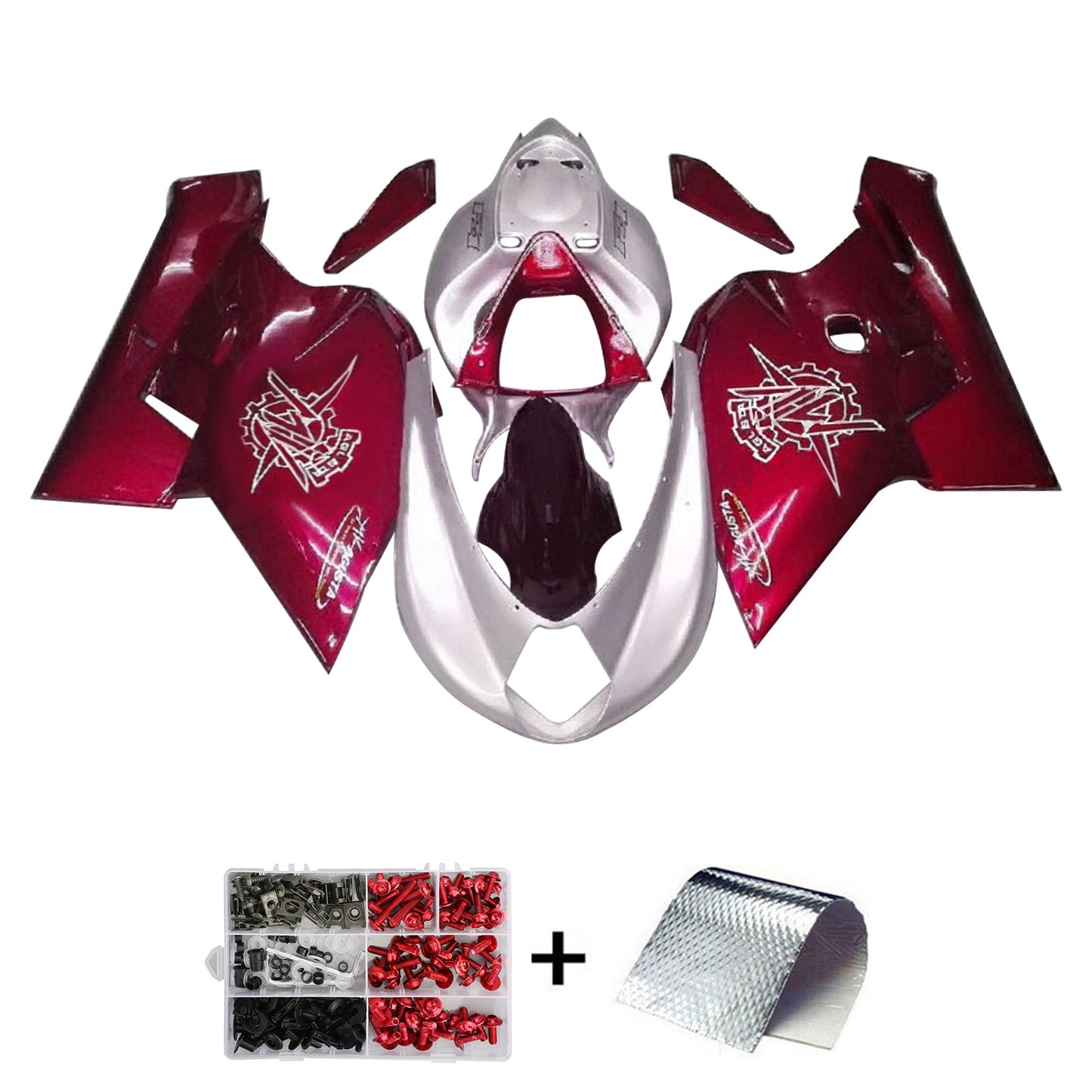 2005-2006 MV Agusta F4 1000 Fairing Kit Bodywork Plastic ABS