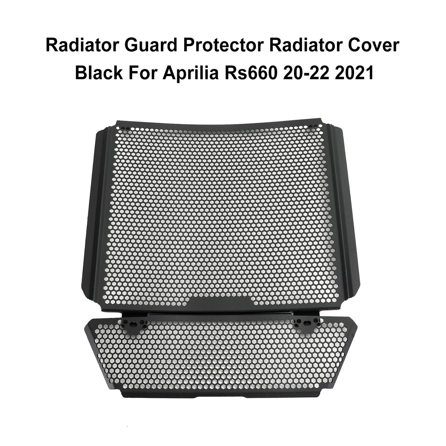 Radiator Guard Protector Radiator Cover Black For Aprilia Rs660 20-22 2021