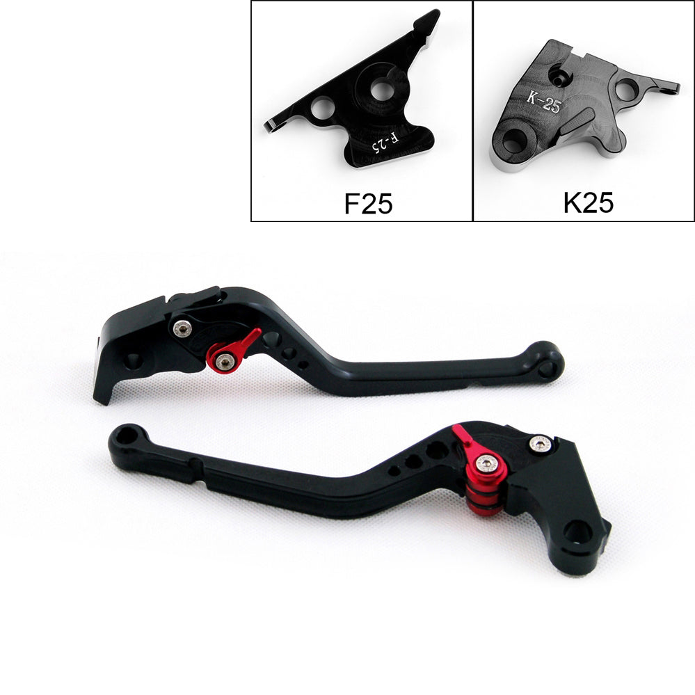 Long Brake Clutch Levers Fit For Kawasaki NINJA 250R 2008-2012 Black