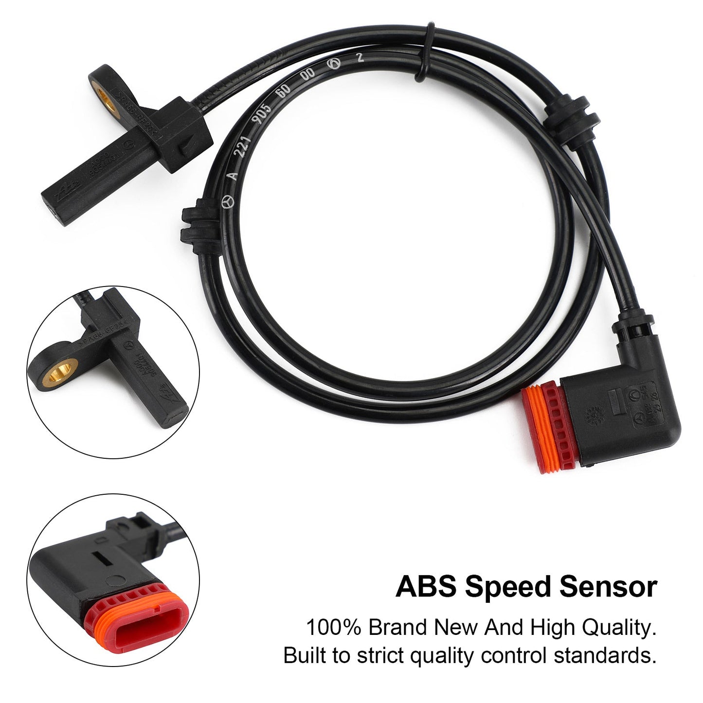 Rear L/R ABS Speed Sensor A2219056000 For Mercedes S Class W221