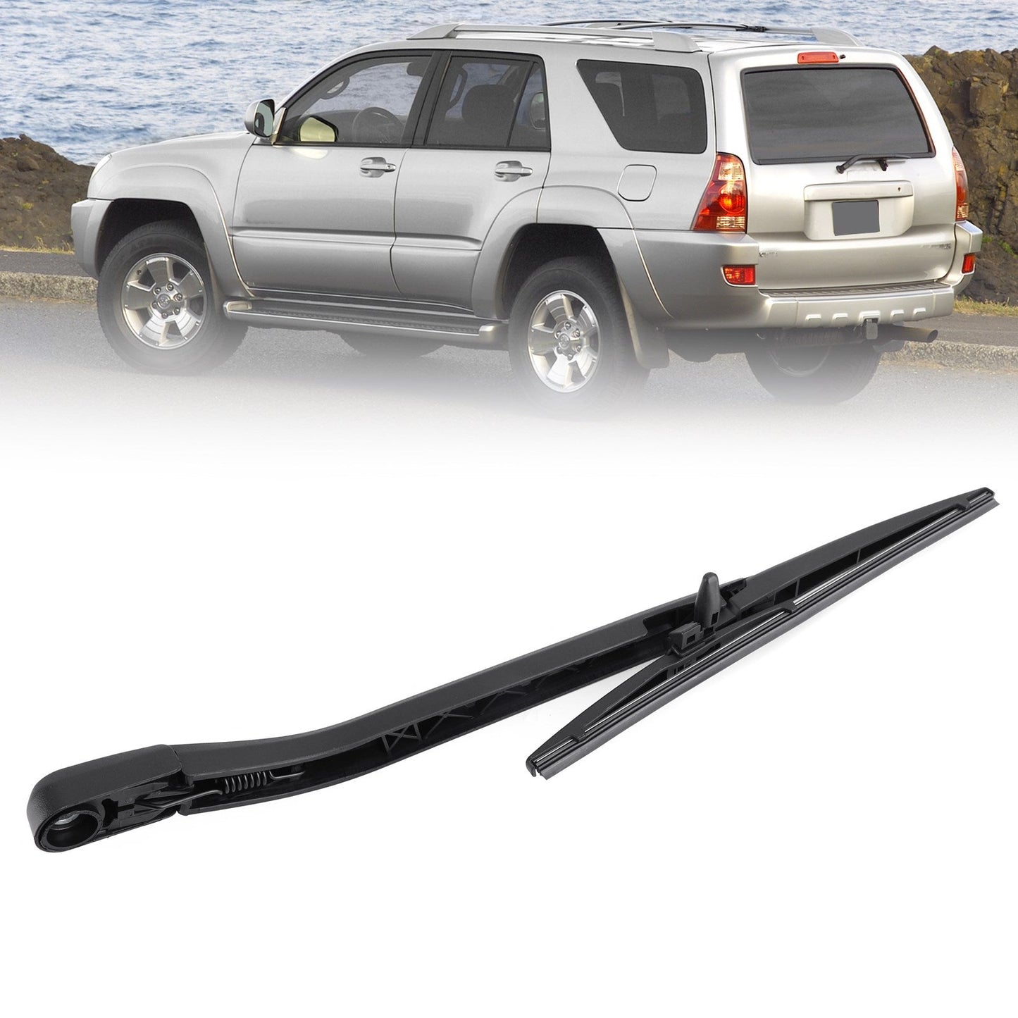 2PCS Rear Windshield Wiper Arm & Blade Fit For Toyota 4Runner 2003-2009 85242-35021