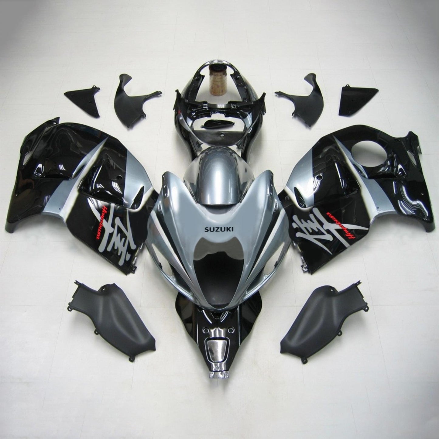 1999-2007 Suzuki Hayabusa GSX1300 Amotopart Injection Fairing Kit Bodywork Plastic ABS #118