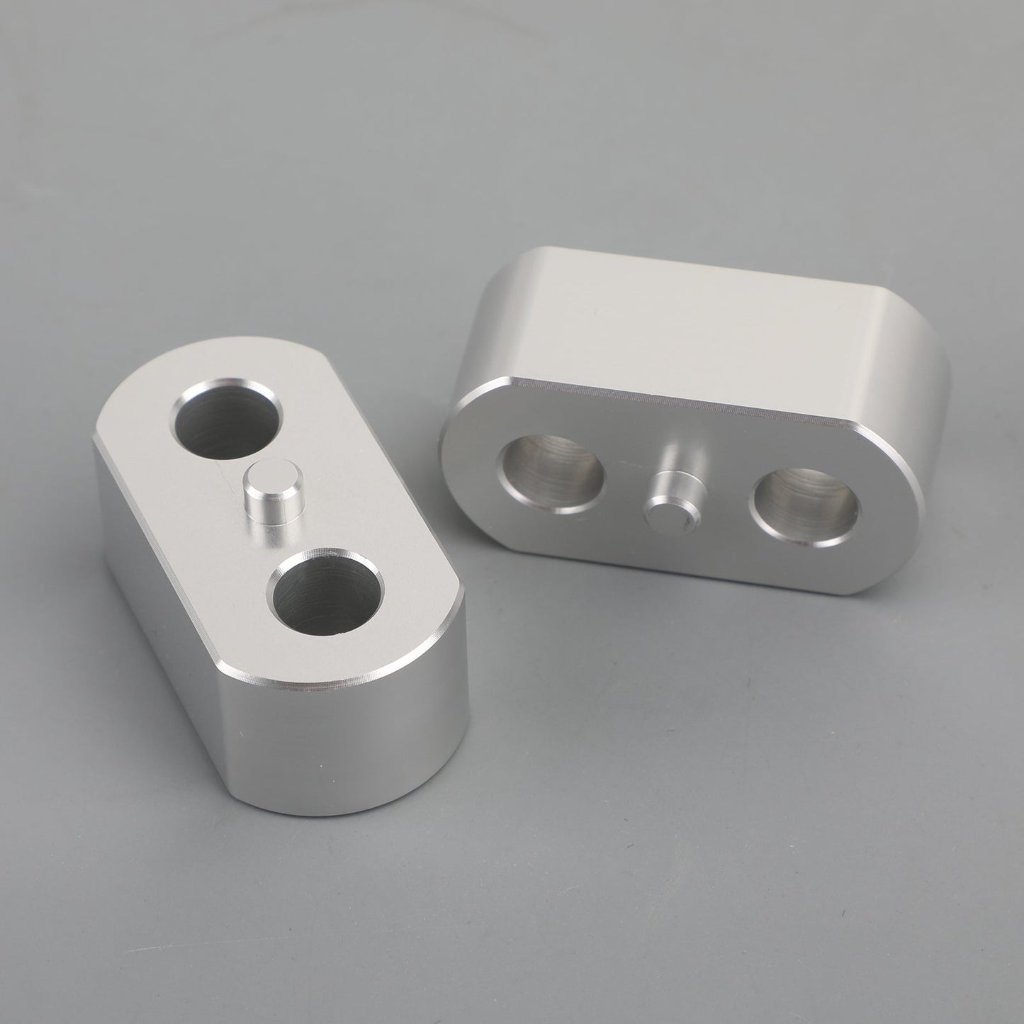 2012-2020 Triumph Tiger 800 /1200 Explorer Silver HANDLEBAR Bar Risers 20mm Rise