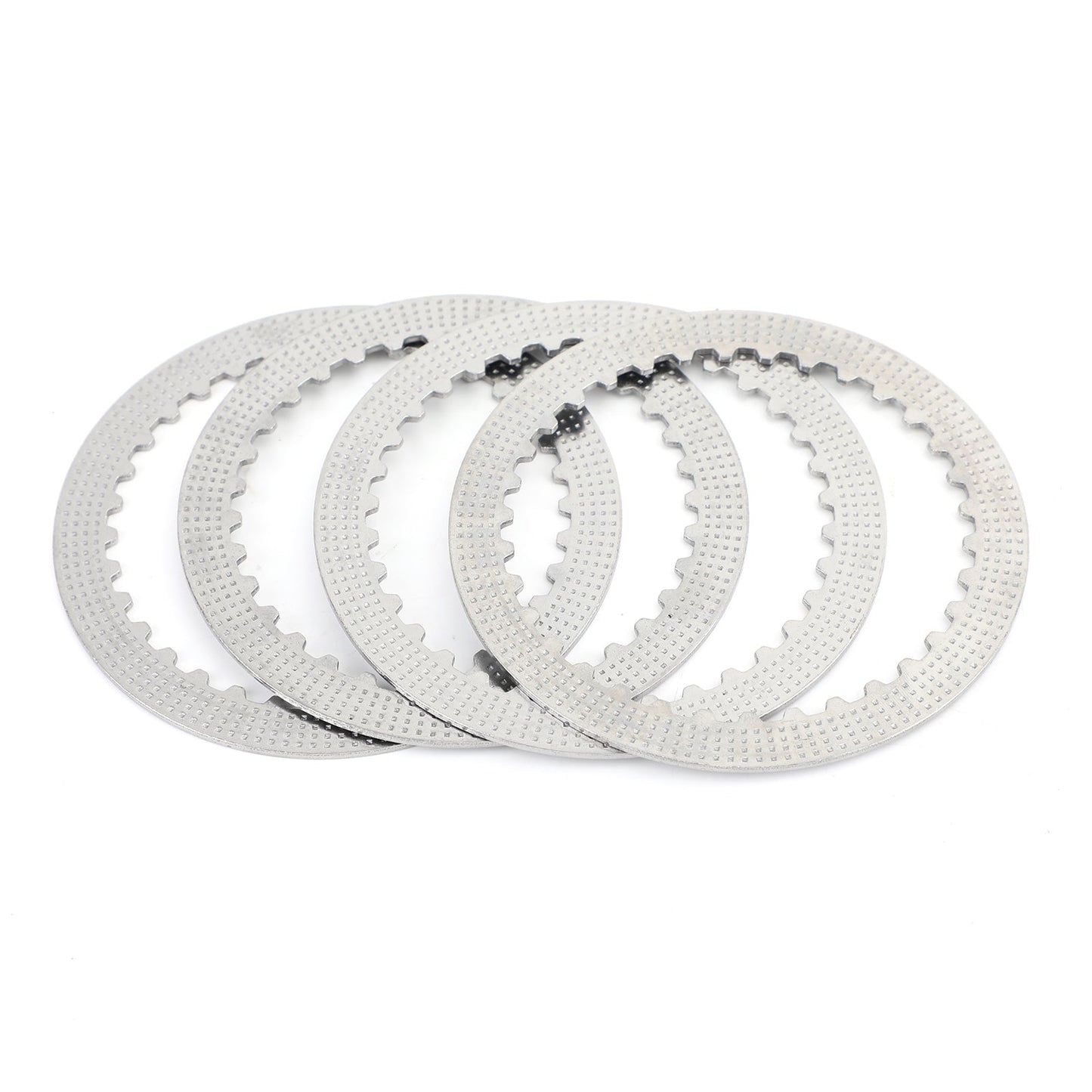 Clutch Plate Kit - Friction & Steel Plates For Kawasaki KLF185 Bayou 185 KLT160 1985 KLT185 86-87 AR125 88-91 AR125S 88-90 KMX125 86-02 KMX200 87-91