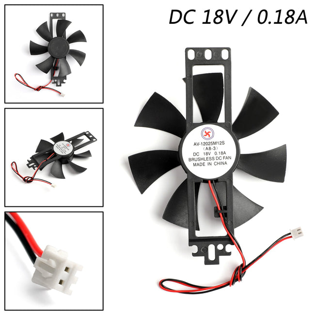 5PCS DC 18V 0.18A Cooling Fan 12025S 120×25mm For Induction Cooker Brushless