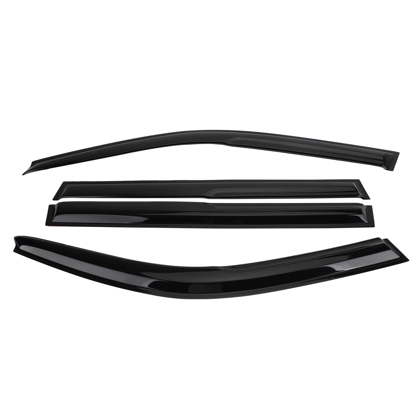 Car Window Sun Rain Guard Visors Kit 6PCS For Toyota Highlander 01-07