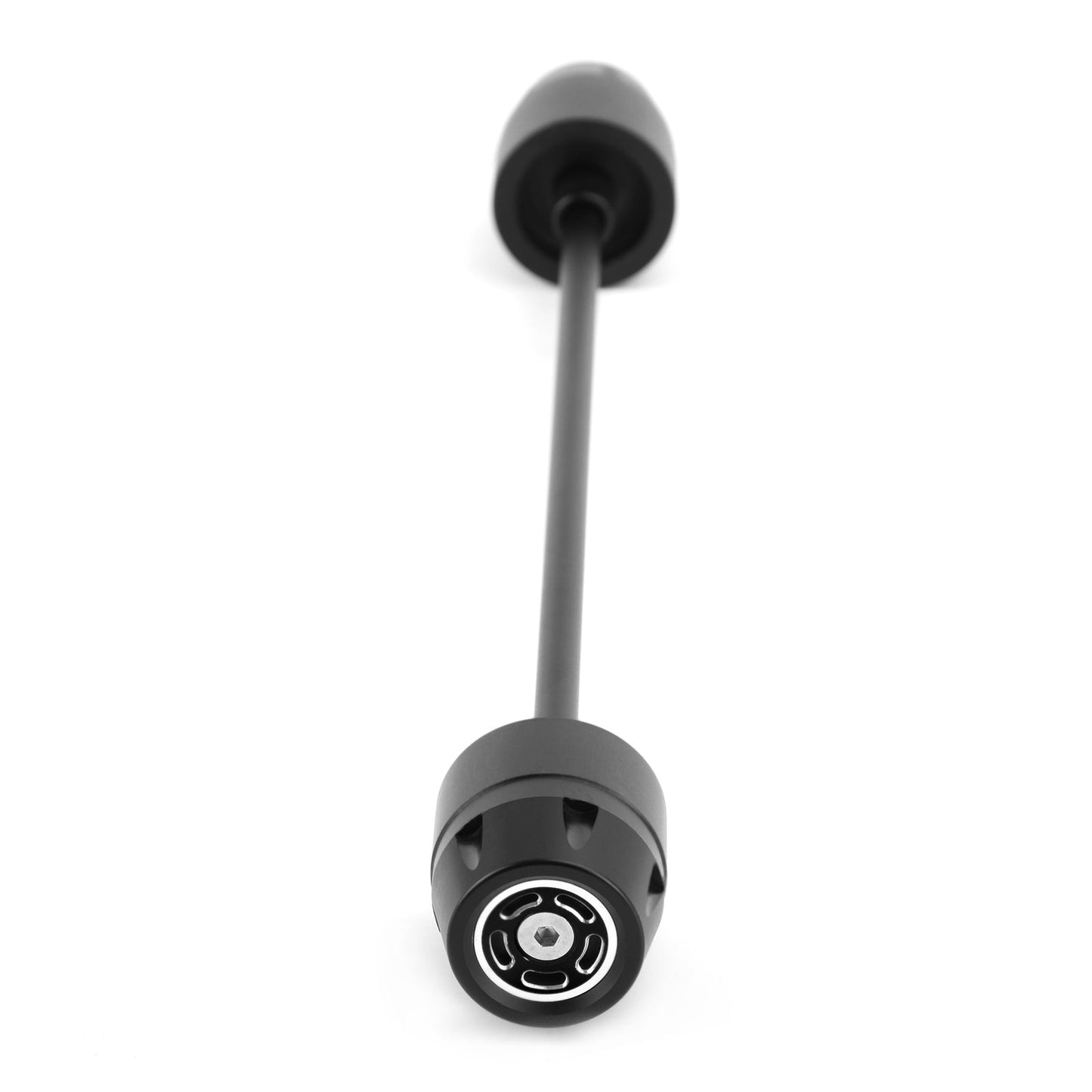 FRONT + REAR Axle Fork Wheel Slider Black Fit for Ducati Scrambler 400 800 1100