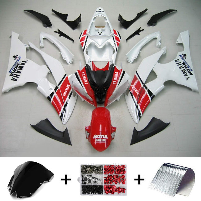 2008-2016 Yamaha YZF 600 R6 Injection Fairing Kit Bodywork Plastic ABS #148