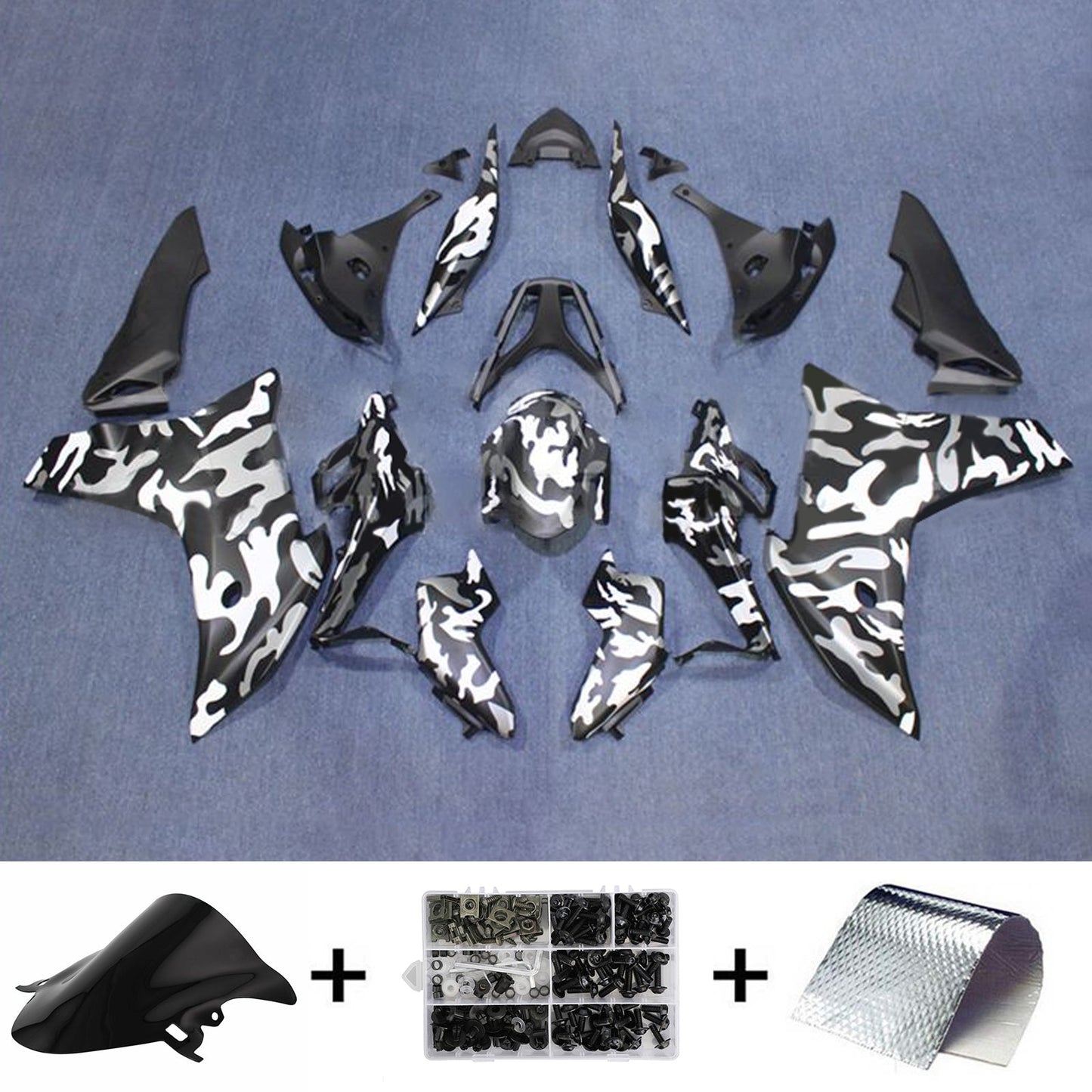 2011-2013 Honda CBR600F Injection Fairing Kit Bodywork Plastic ABS#111