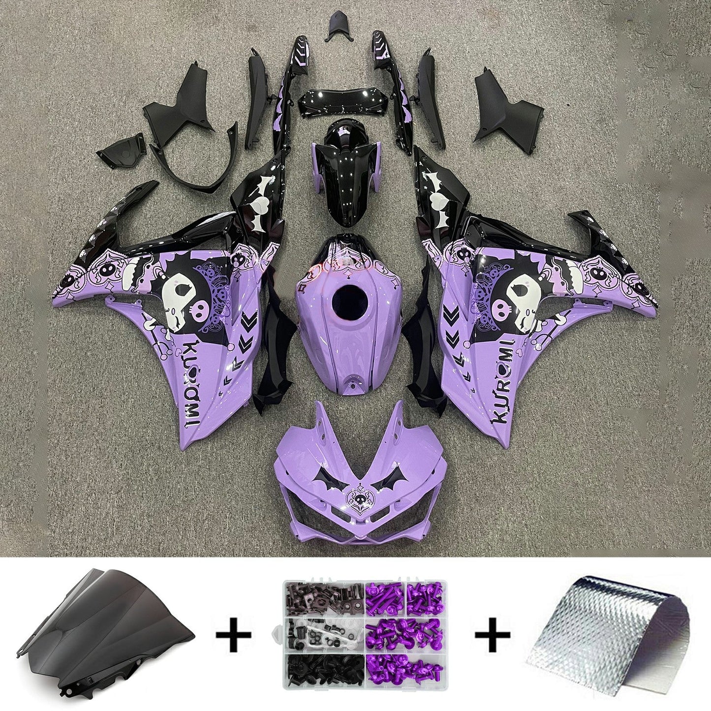 2014-2018 Yamaha YZF-R3 2015-2017 R25 Injection Fairing Kit Bodywork ABS#167