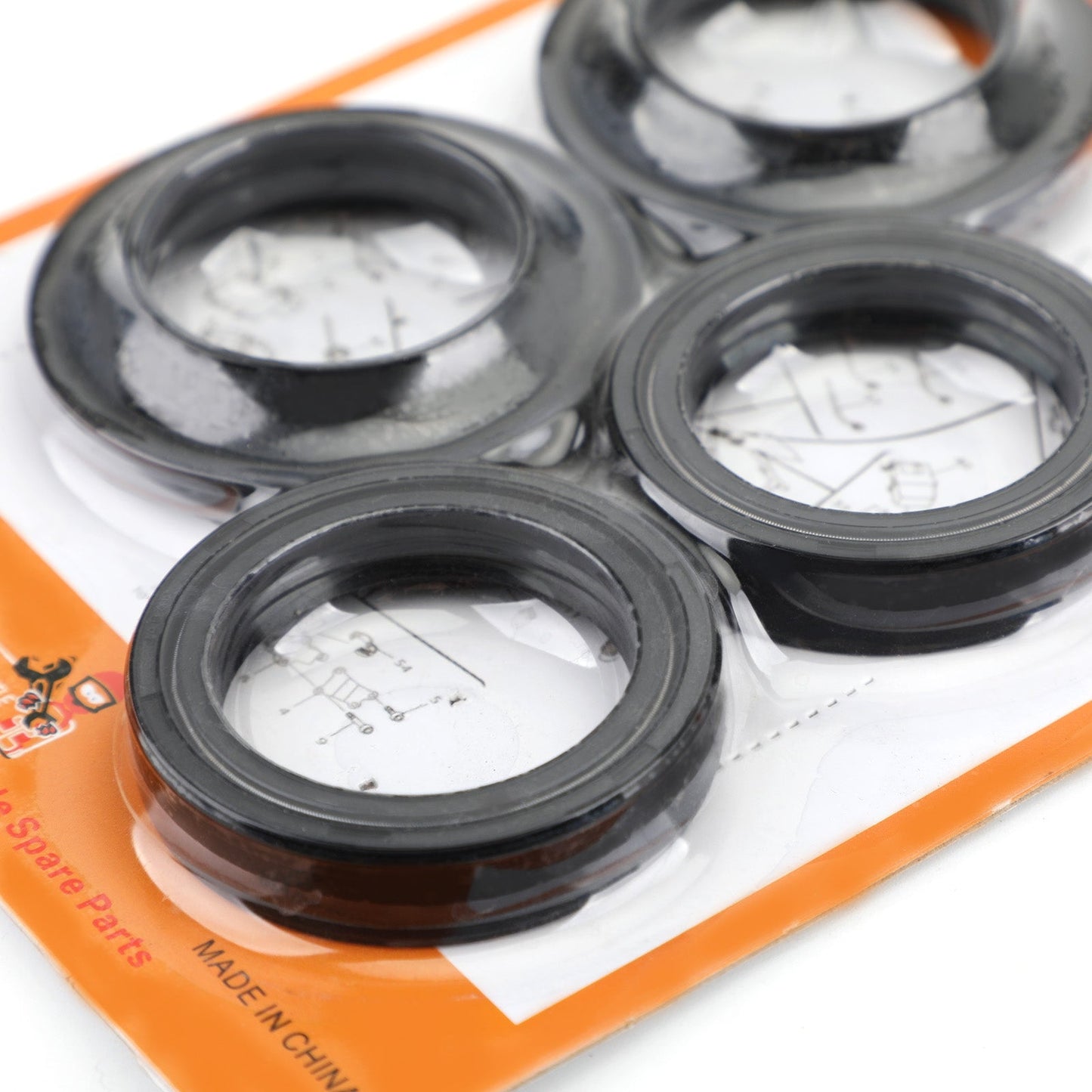 Fork Seals Dust Kit for Honda CRF230F NX250 CR80 CR85R CRF150 VF500/700 81-17