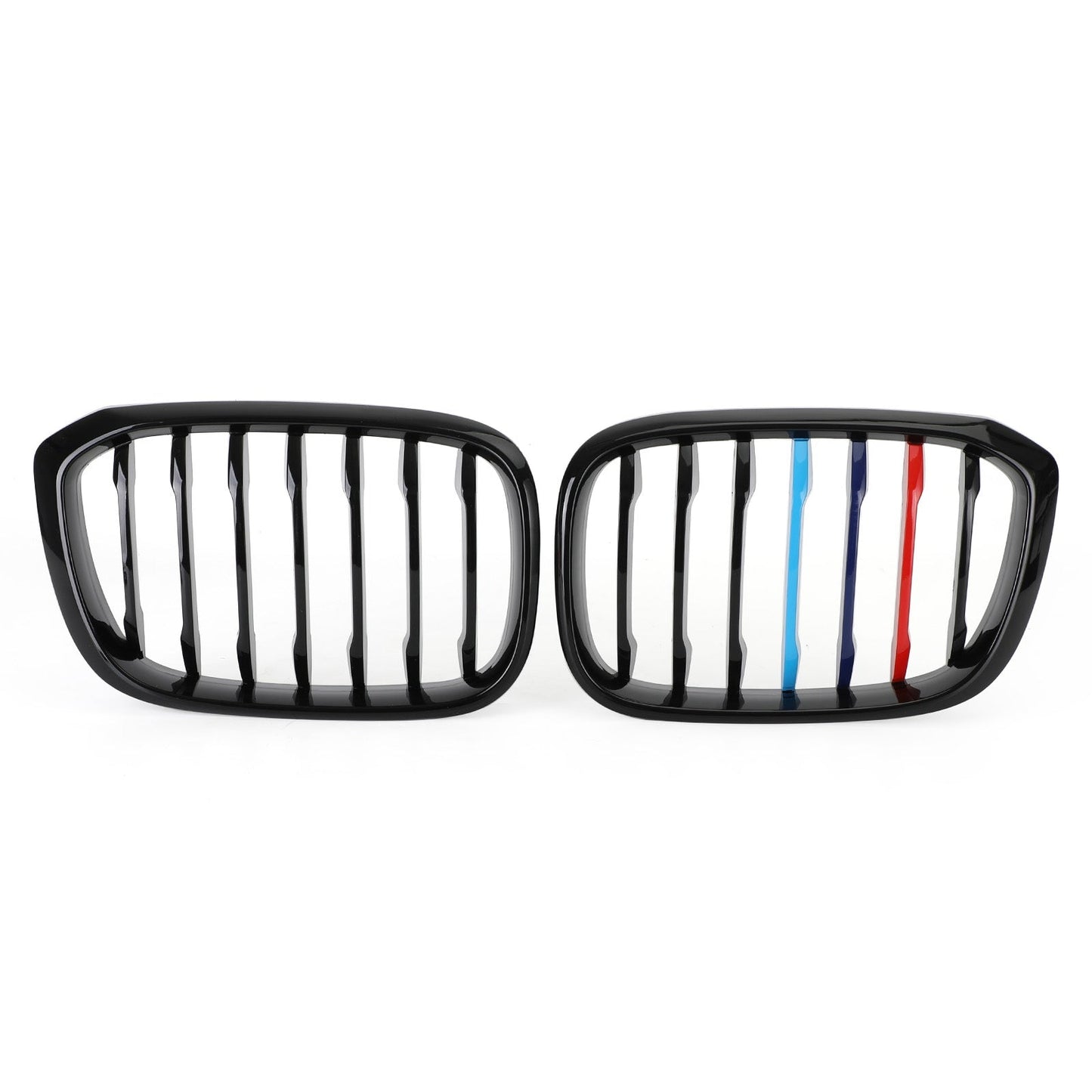 Pair M-Color Kidney Grill Grille 51138469959 fit BMW G01 X3 G02 X4 Gloss Black