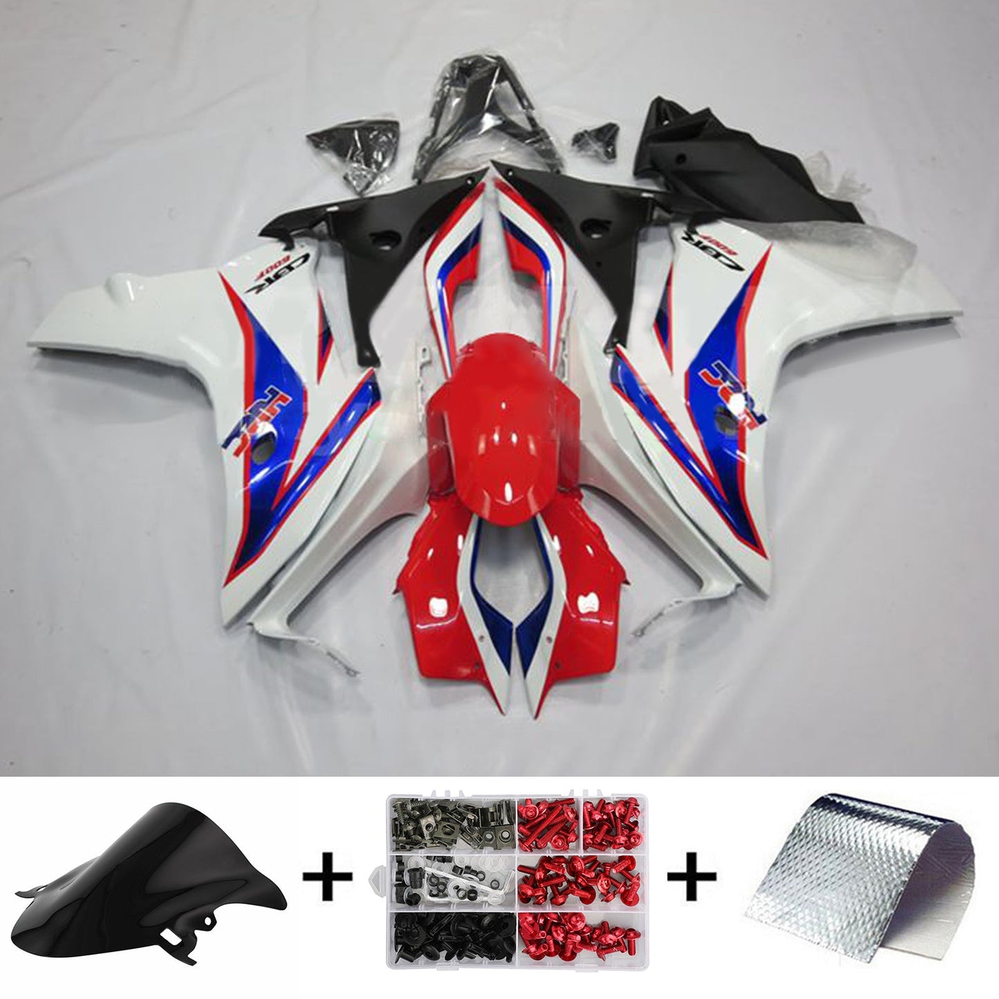 2011-2013 Honda CBR600F Injection Fairing Kit Bodywork Plastic ABS#115