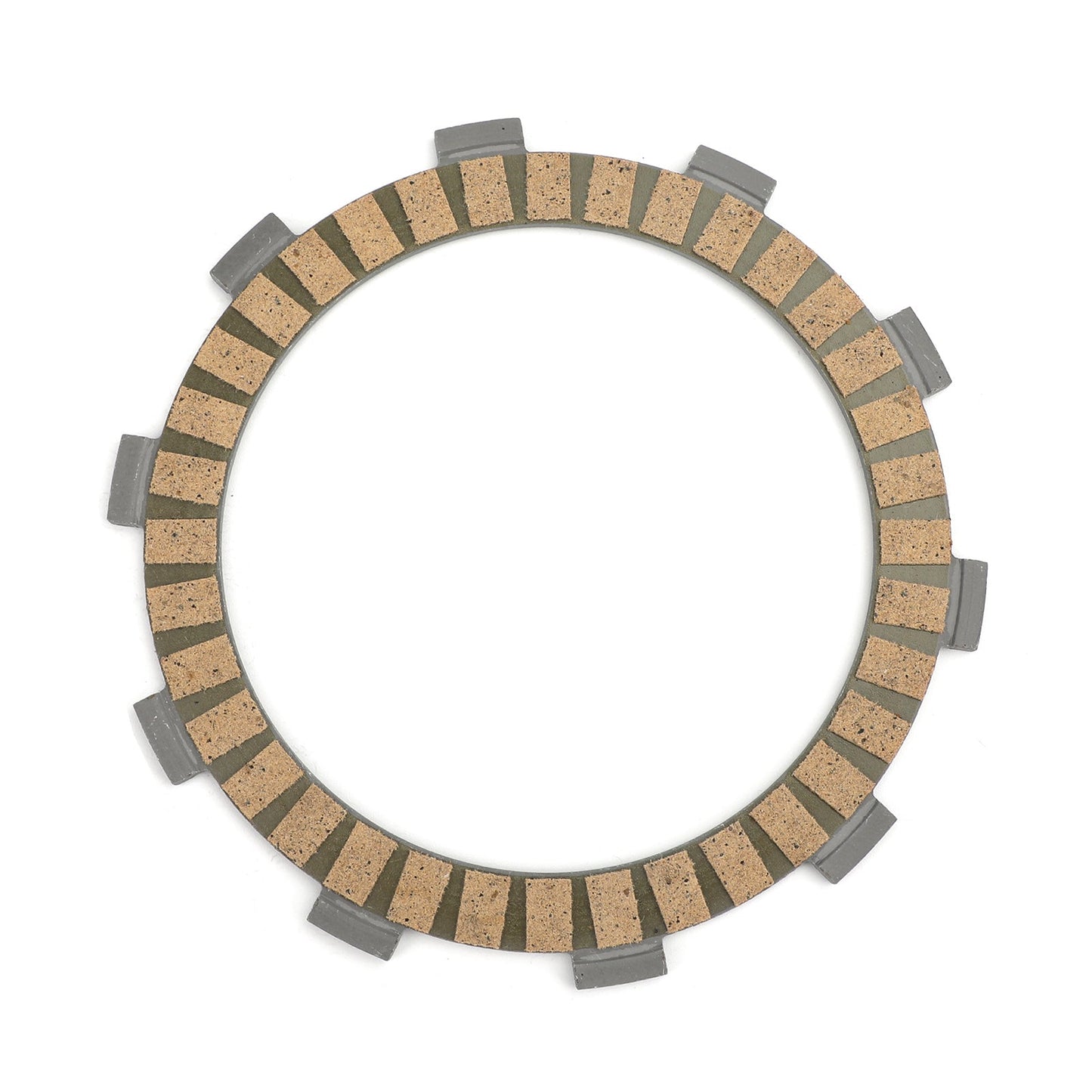 Clutch Plate Kit - Friction Plates For Yamaha SR185H/J TW200E TW200 TRAILWAY XT200J/K YZ100 E/F/G/H/K IT125 G/H/J TY125 TY175B/C YZ125X/C//F/G