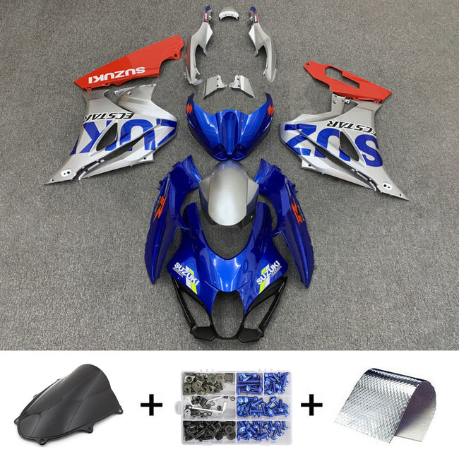 2017-2024 Suzuki GSXR1000 K17 Injection Fairing Kit Bodywork Plastic ABS #101