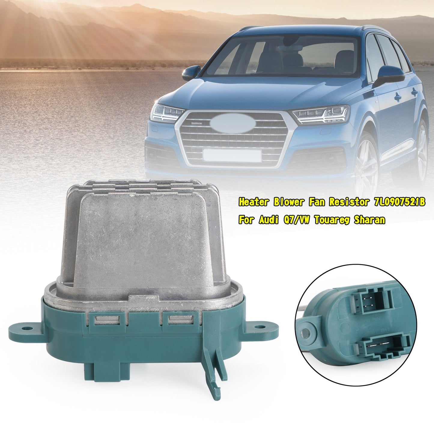 Heater Blower Fan Resistor 7L0907521B For Audi Q7/VW Touareg Sharan