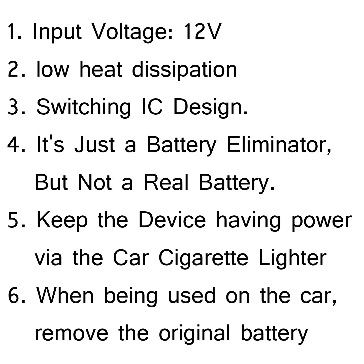 1x Car Charger Battery Eliminator For Yaesu FT-60 VX127 VX160 VX168/170 VXA-220