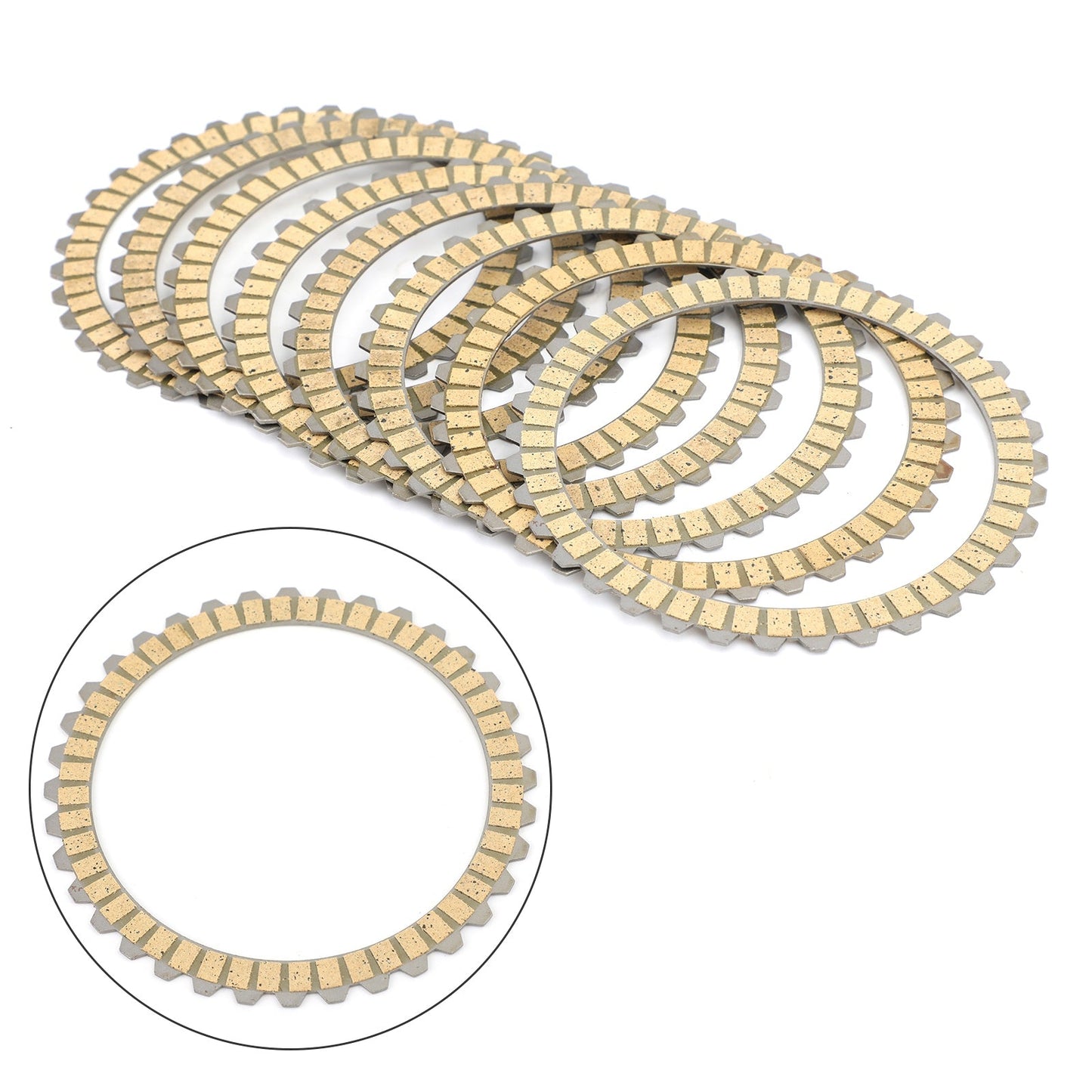 Clutch Plate Kit - Friction Plates For Harley Sportster XL883 XL1200 Softail Dyna