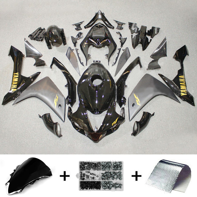 2007-2008 Yamaha YZF 1000 R1 Injection Fairing Kit Bodywork Plastic ABS#143