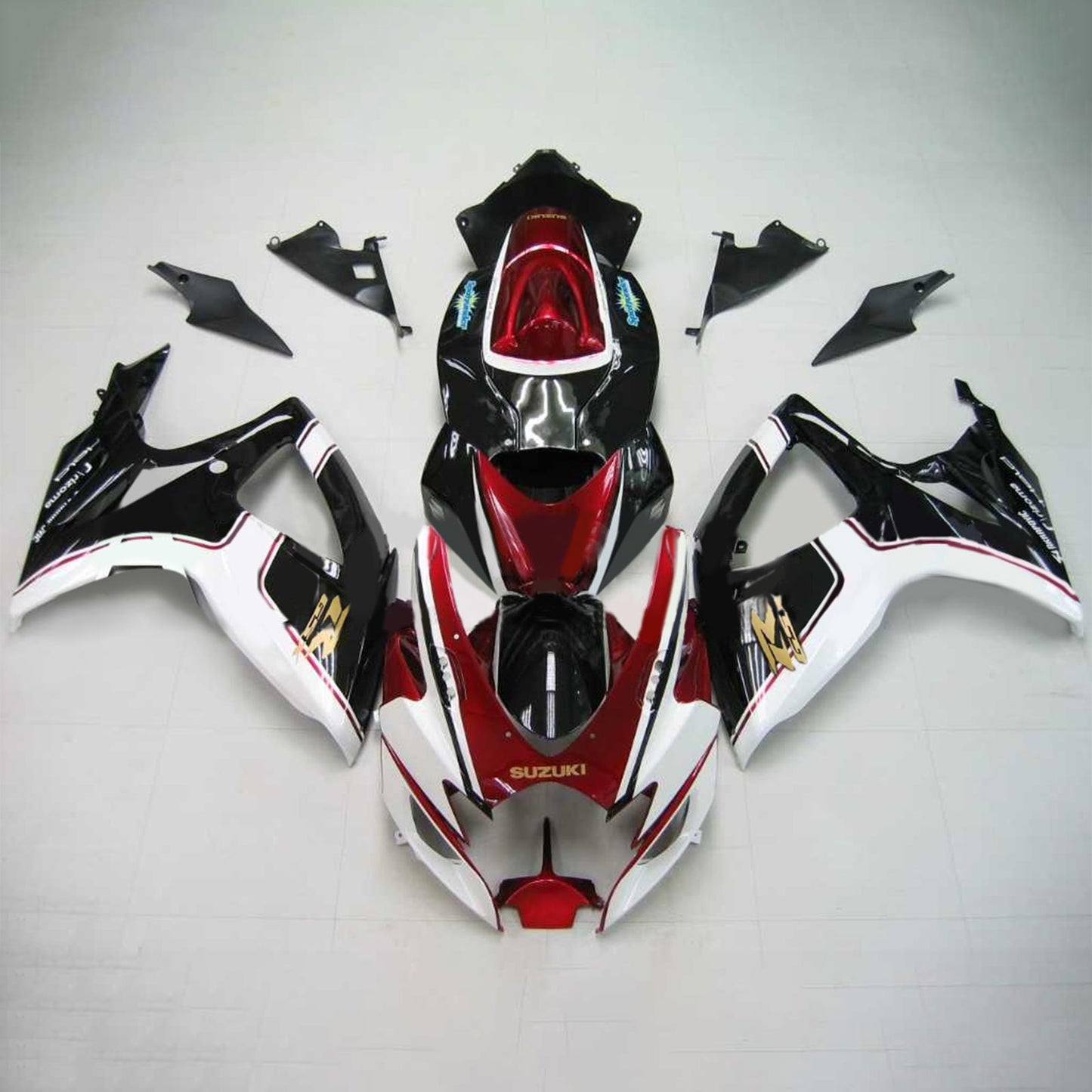 2006-2007 Suzuki GSXR 600/750 K6 Amotopart Injection Fairing Kit Bodywork Plastic ABS #178