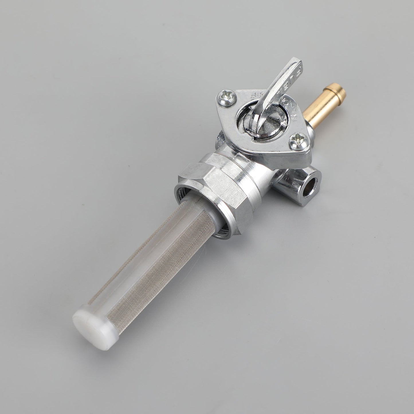 Petcock Fuel Valve Straight Outlet 22mm fit for Dyna Super Glide Electra Glide