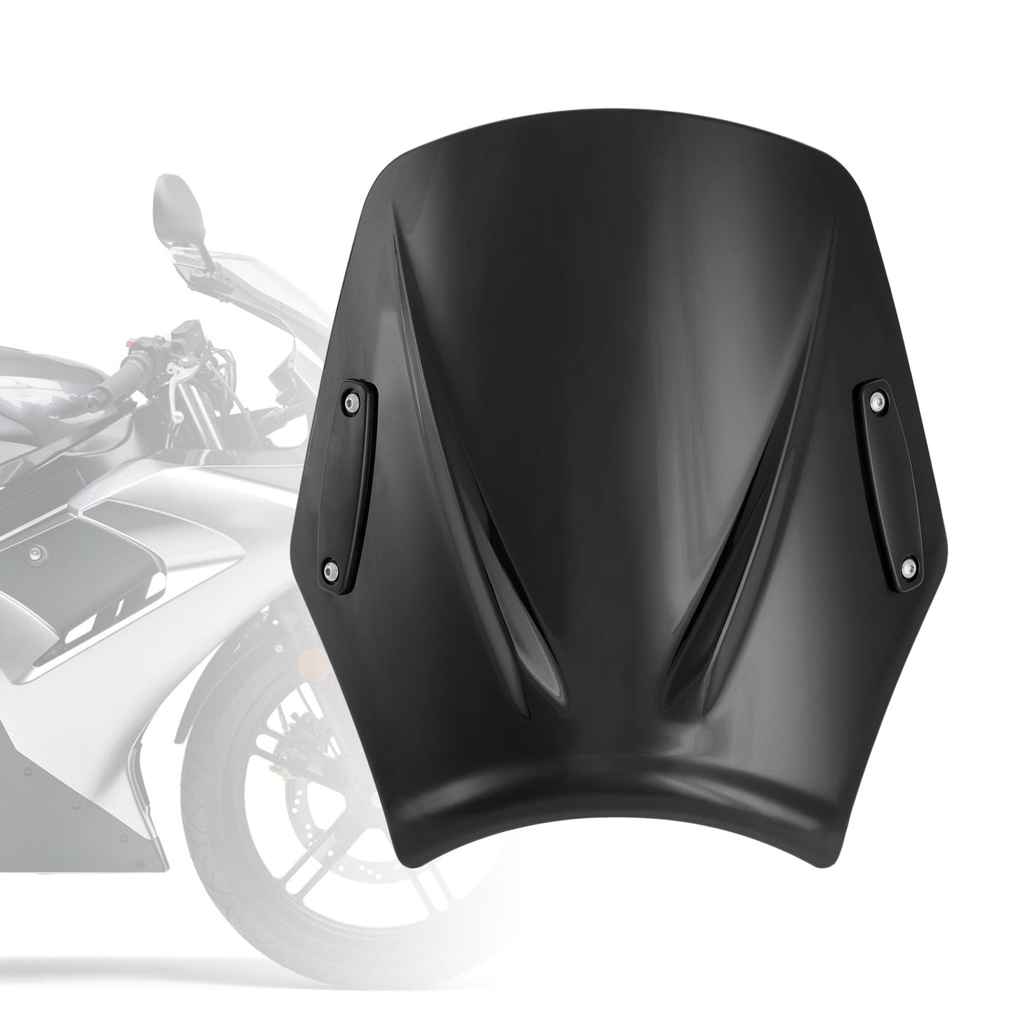 Motorcycle with 22mm / 7/8" handlebar Windshield WindScreen Universal