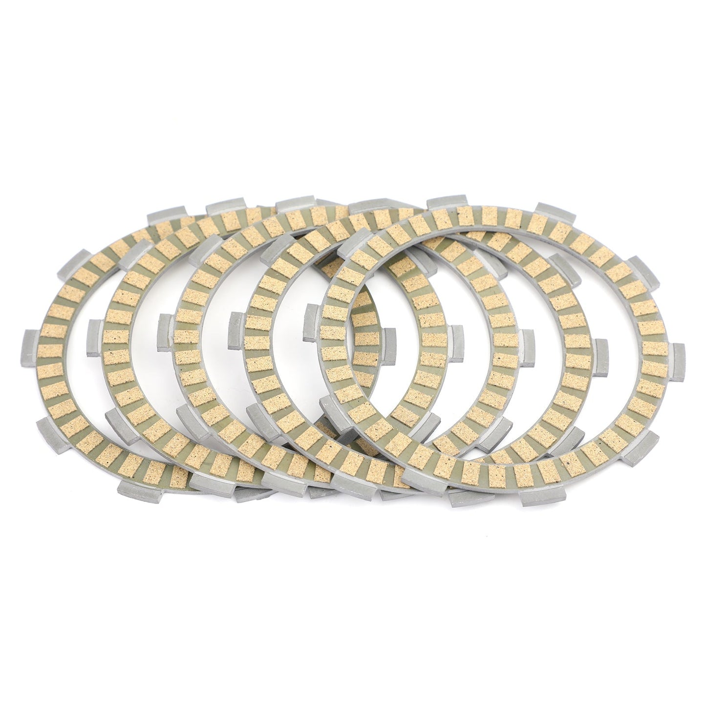 Clutch Plate Kit - Friction & Steel Plates For Yamaha FZR250 Genesis 87-88 FZR250R 89-94 FZX250 Zeal (3YX1/2/4) 91-92