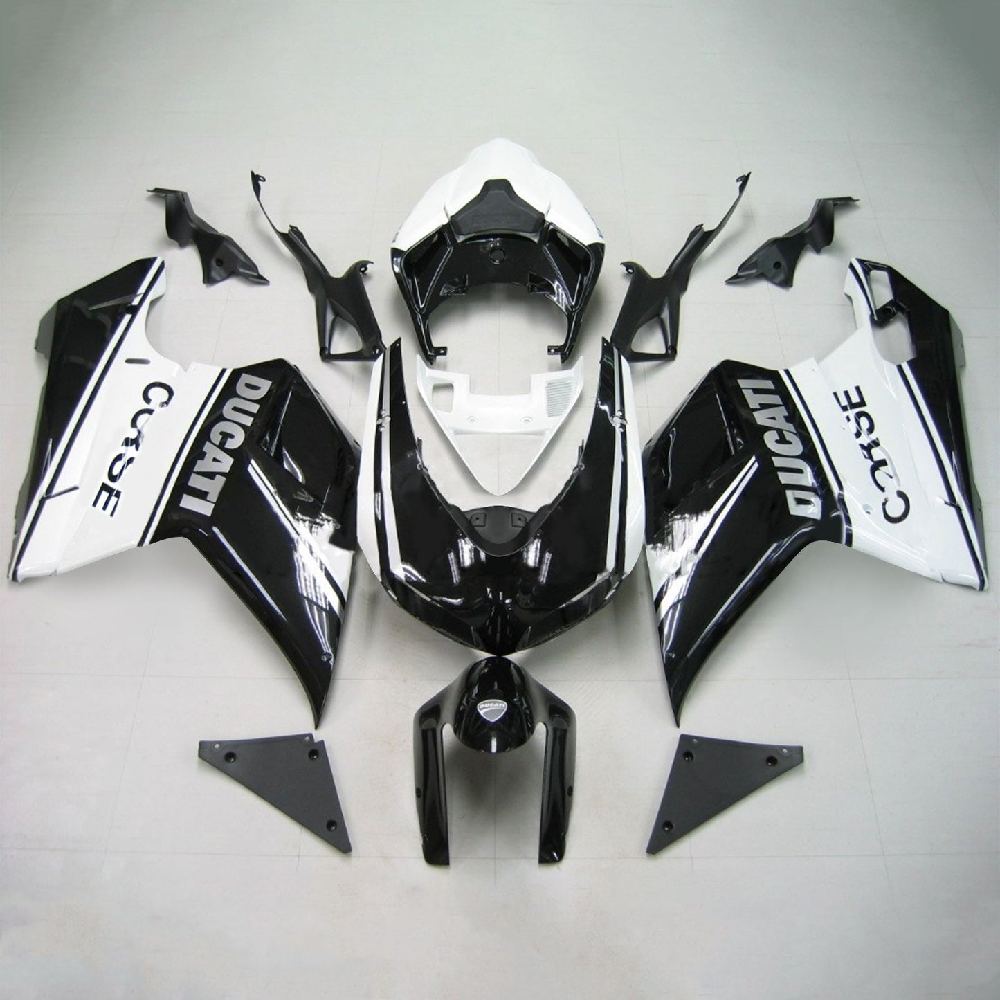 2007-2011 Ducati 1098 1198 848 ABS Fairing Kit Bodywork #102