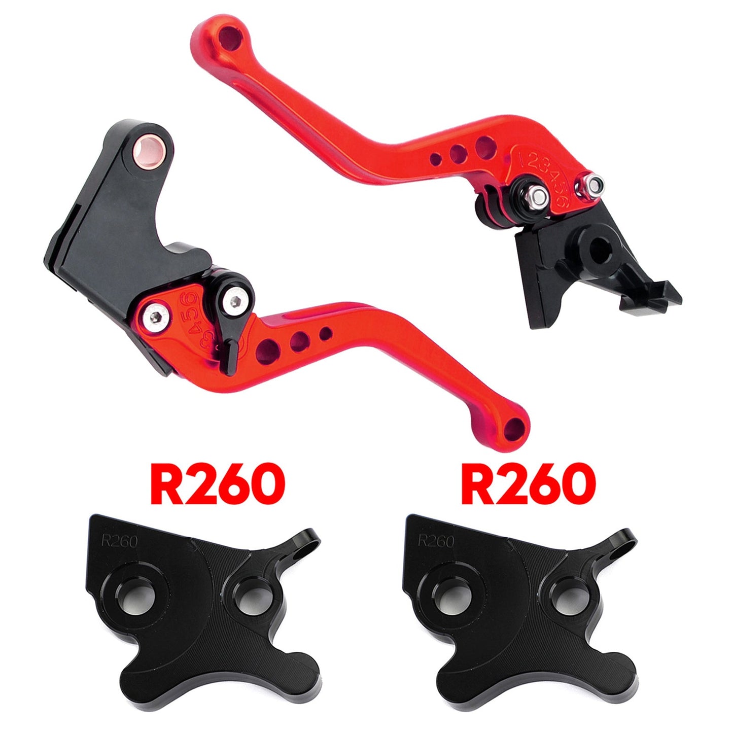 Motorcycle Short Clutch Brake Lever fit for VESPA GTS 300 Super