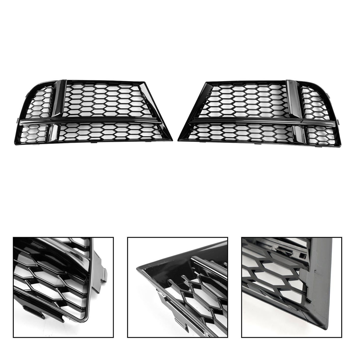 AUDI A3 8V S-LINE 2017-2019 Front Fog Light Cover Bezel Grille Grill