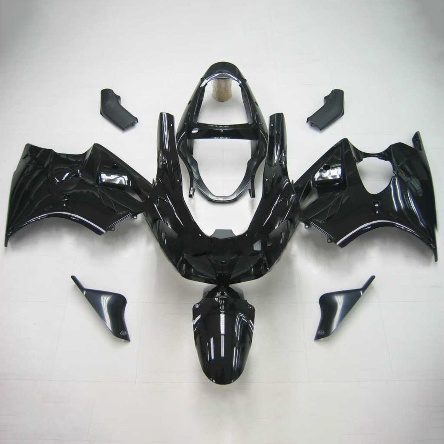 2000-2002 Kawasaki ZX6R 636 2005-2008 Kawasaki ZZR600 Amotopart Injection Fairing Kit Bodywork Plastic ABS #103